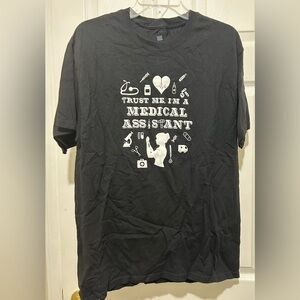 Black Medical Assistant T-Shirt